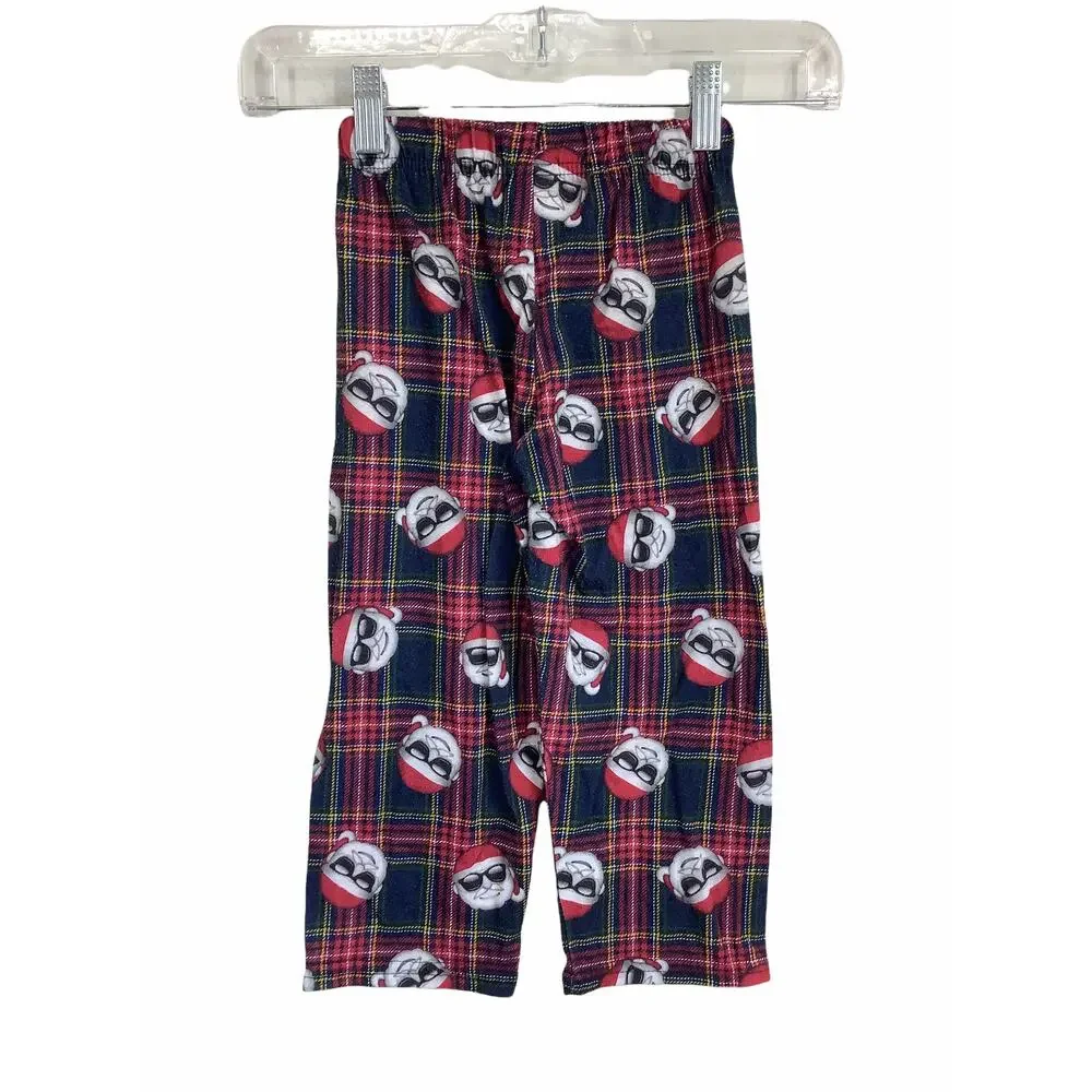 The Children's Place Unisex Kid's Santa Clause Christmas Pajama Pants Size XS/4